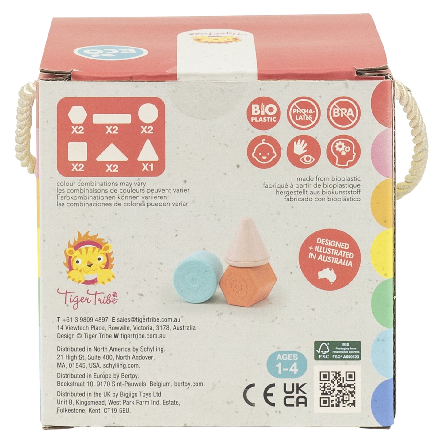 Rattle & Stack Blocks- Starter Pack Of 11