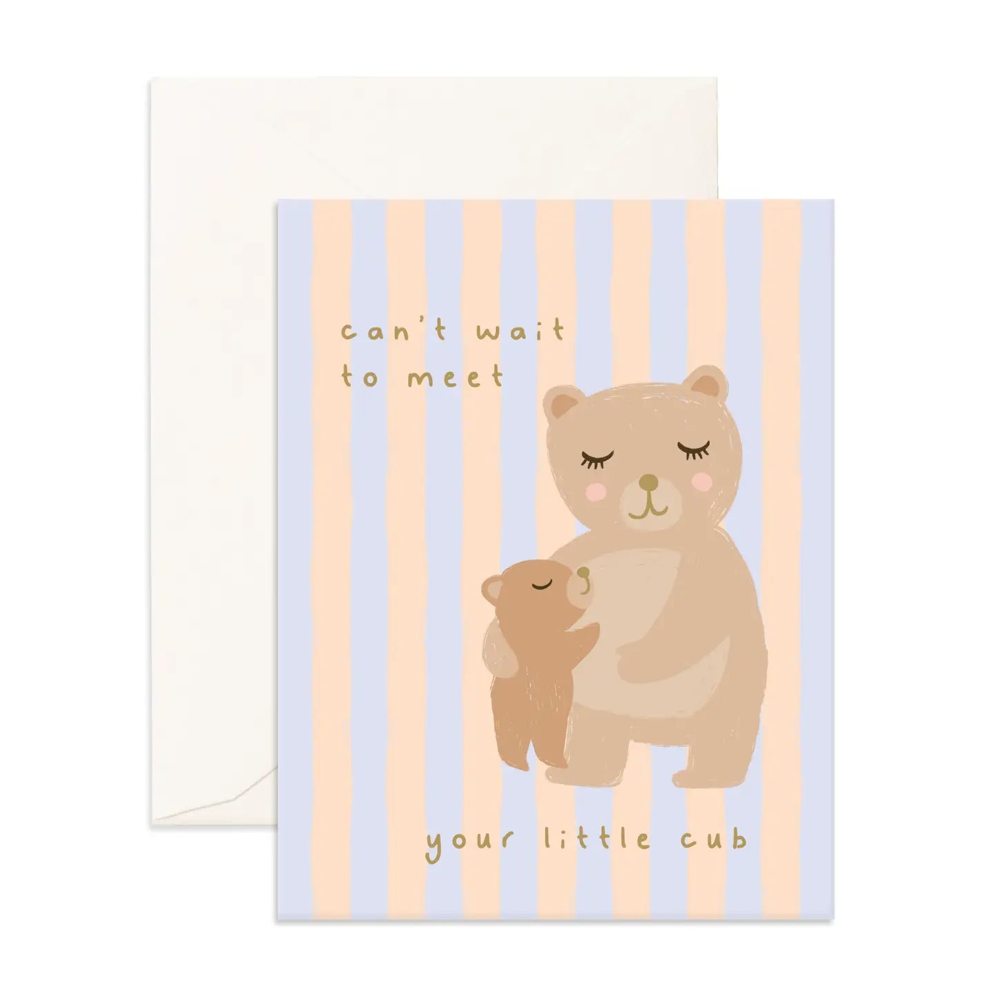 Meet Little one Cub| Greeting Card