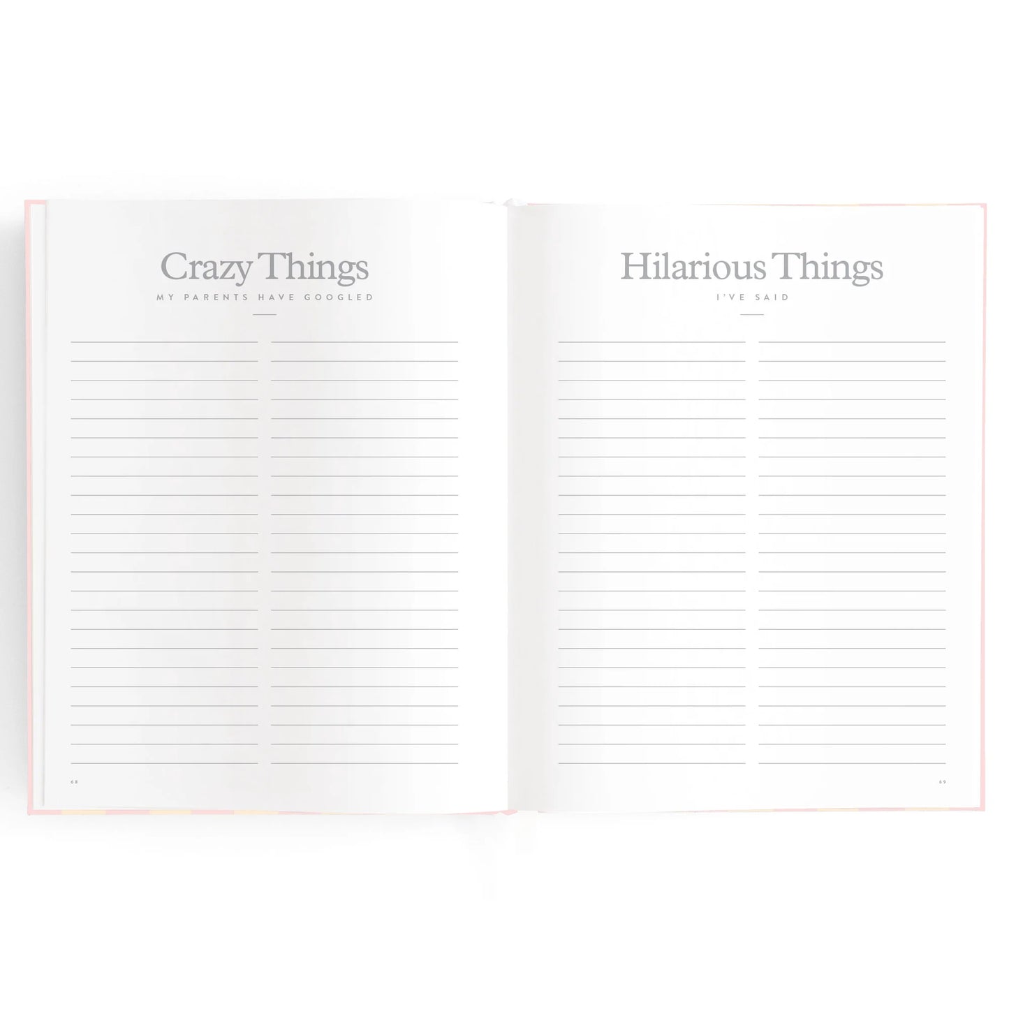 Baby Book| Petal Stripe