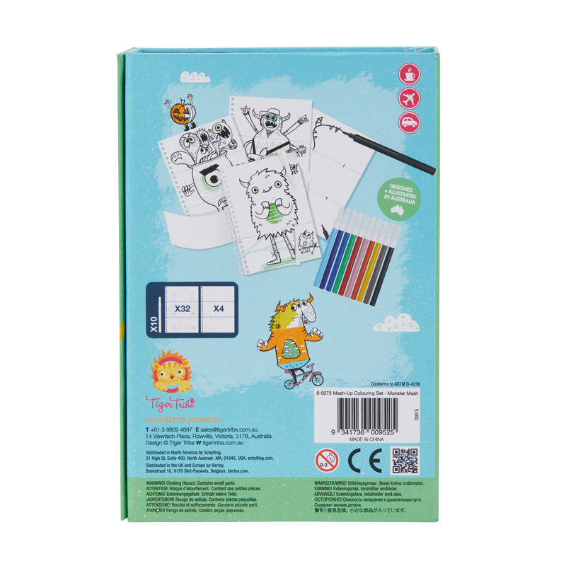 Mash-up Colouring Set | Monster Mash