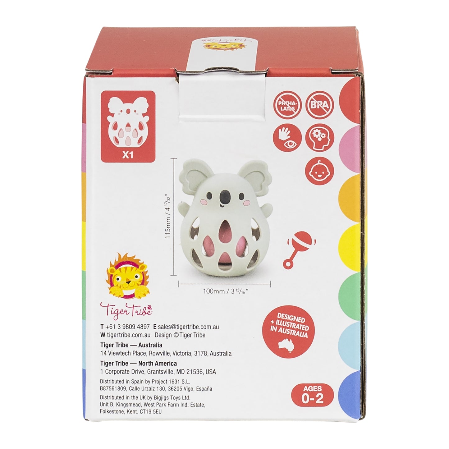 Silicone Rattle | KOALA