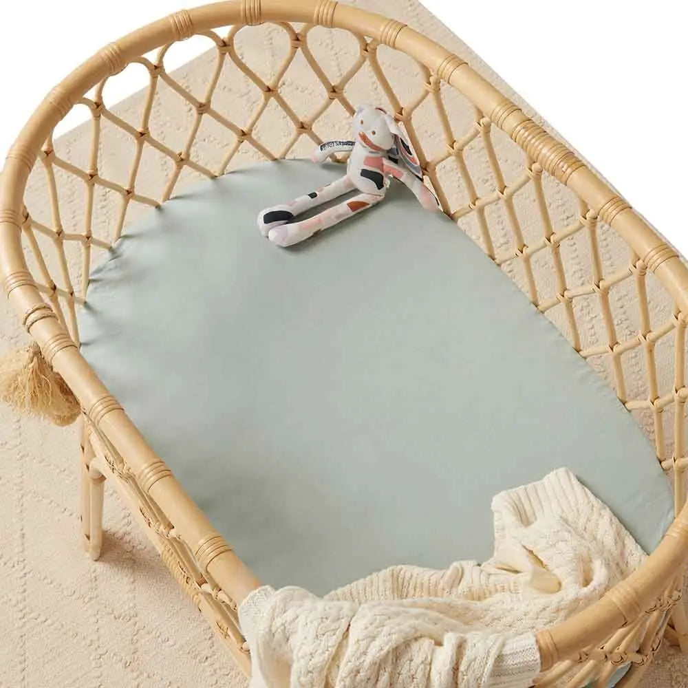Sage | Bassinet Sheet / Change Pad Cover