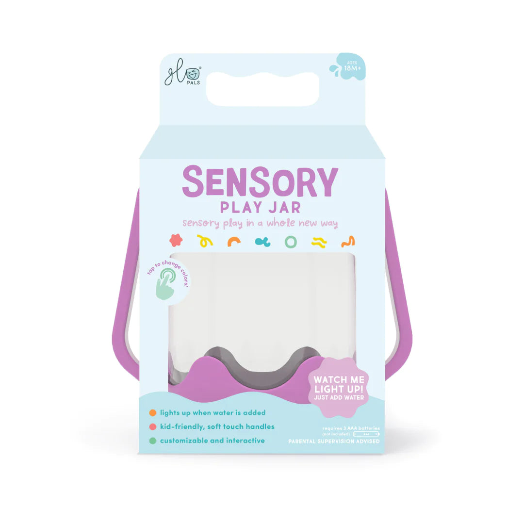 Glo Pal Sensory Play Jar Purple