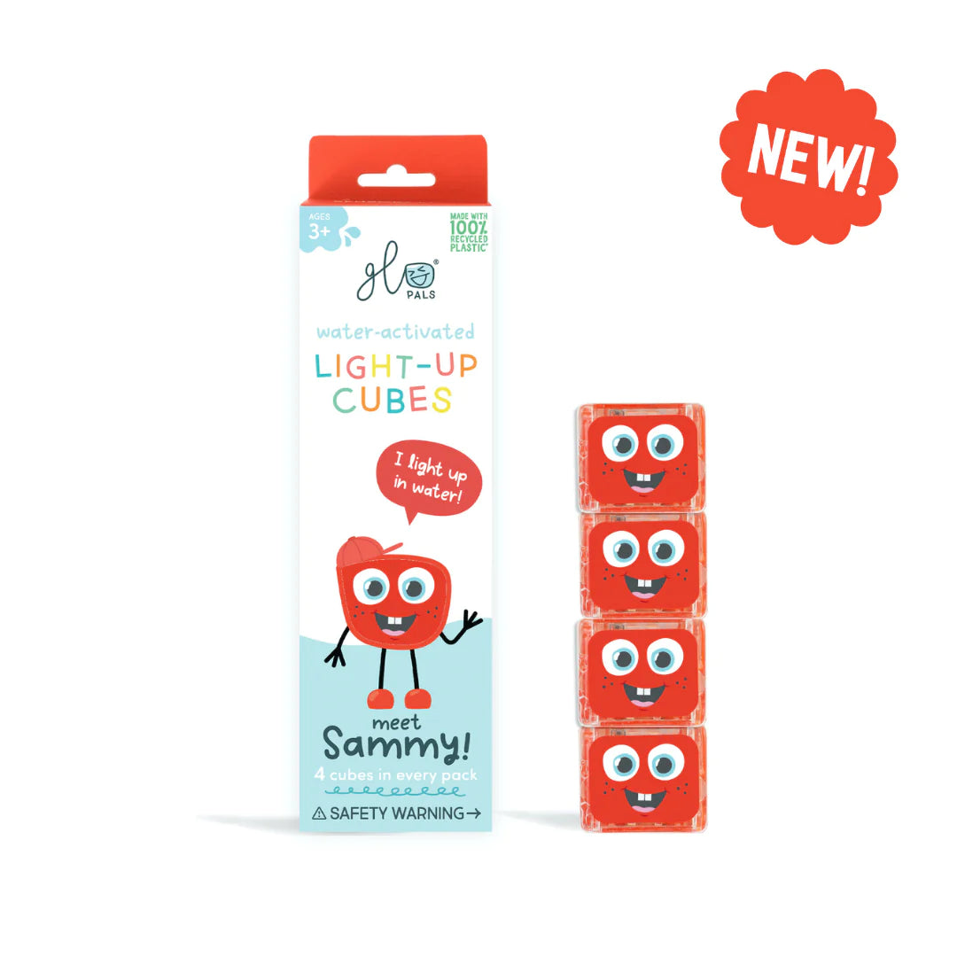 Glo Pal Cube Sammy (Red)