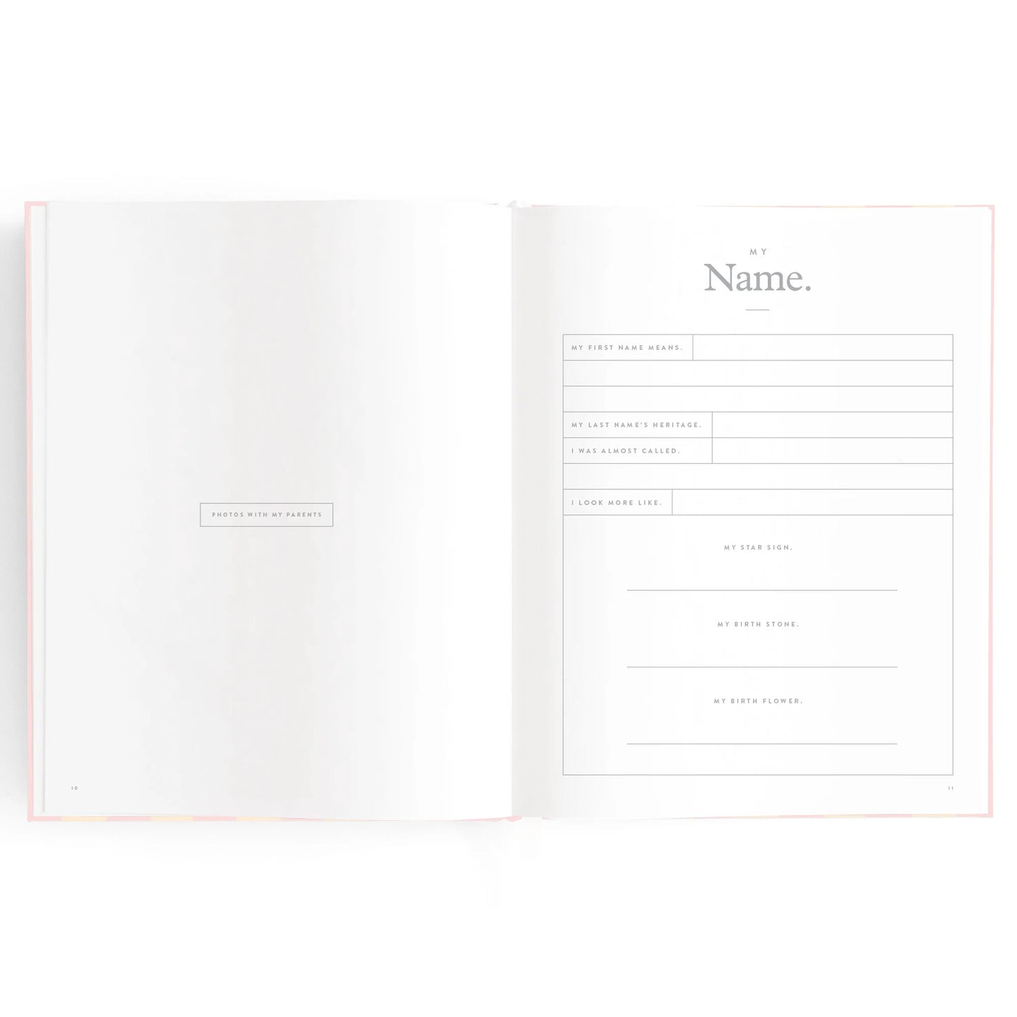 Baby Book| Petal Stripe