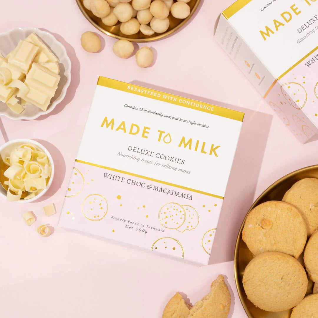 Lactation Cookie | White Choc & Macadamia