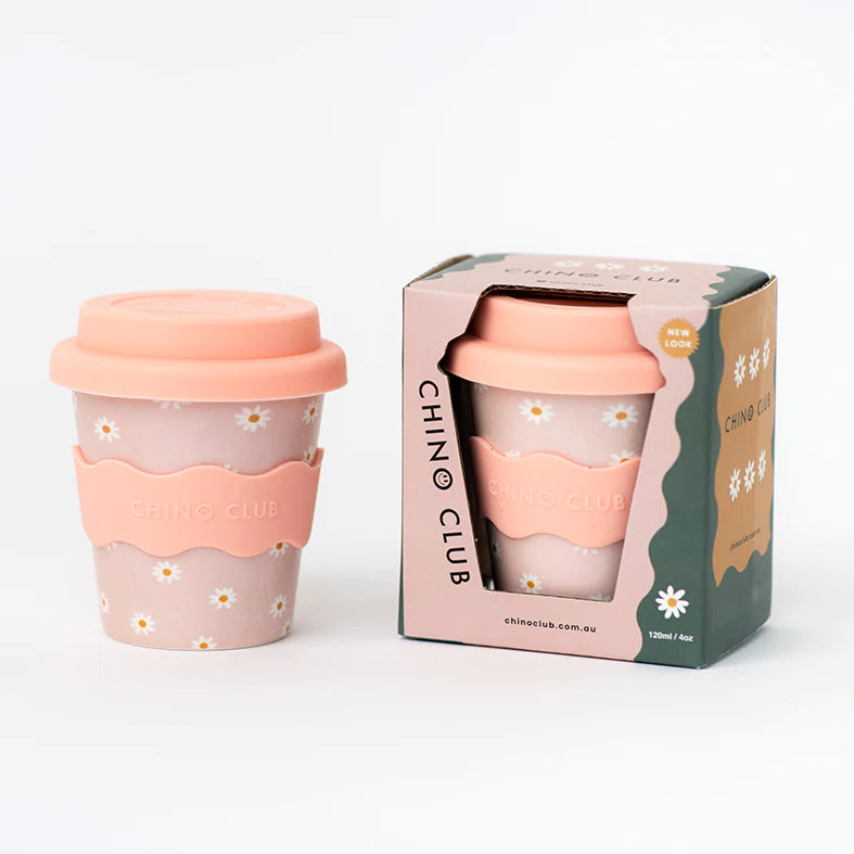 Pink Daisy | Baby Chino Cup - 4oz
