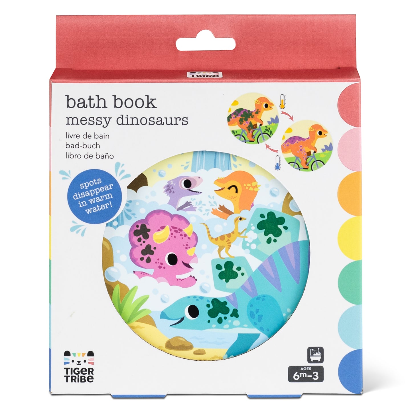 Bath Book | MESSY DINOSAURS