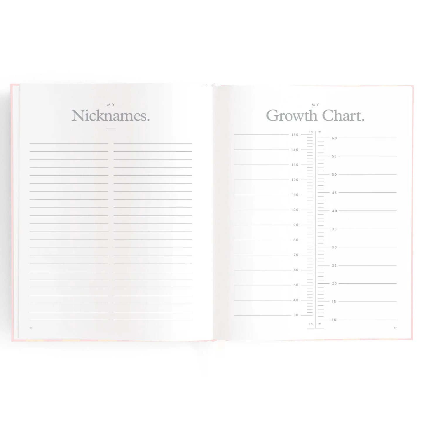 Baby Book| Petal Stripe