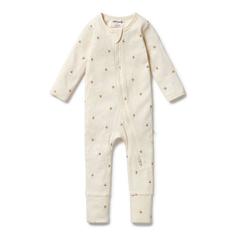 Bee Mine | Zipsuit With Feet