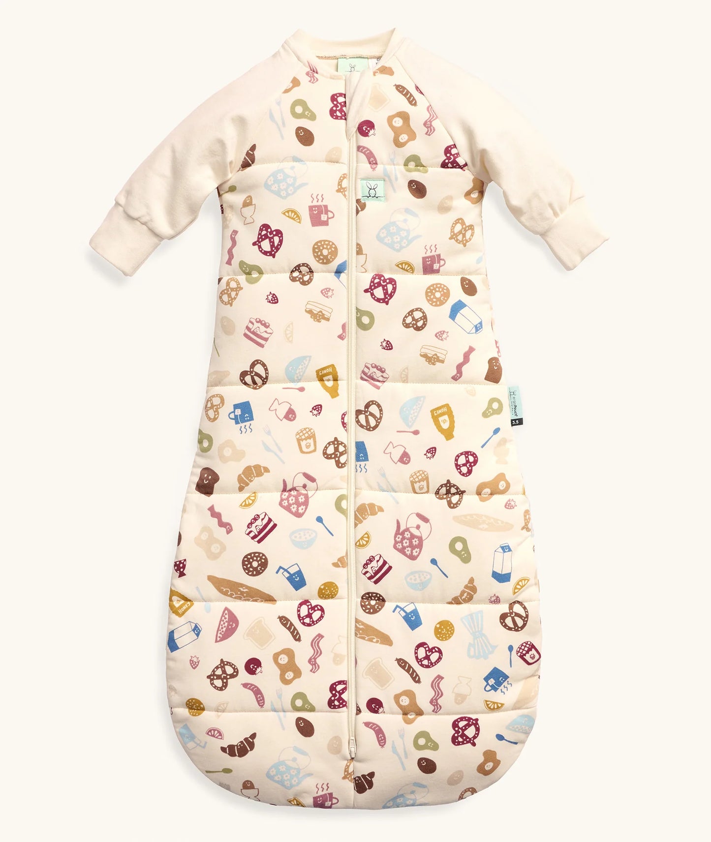 Sleeping Bag- Long Sleeve | 3.5 TOG - Bon Appetit
