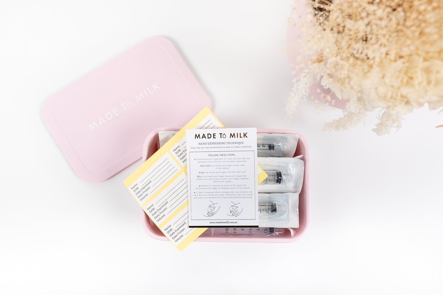 Antenatal Colostrum Expressing Kit