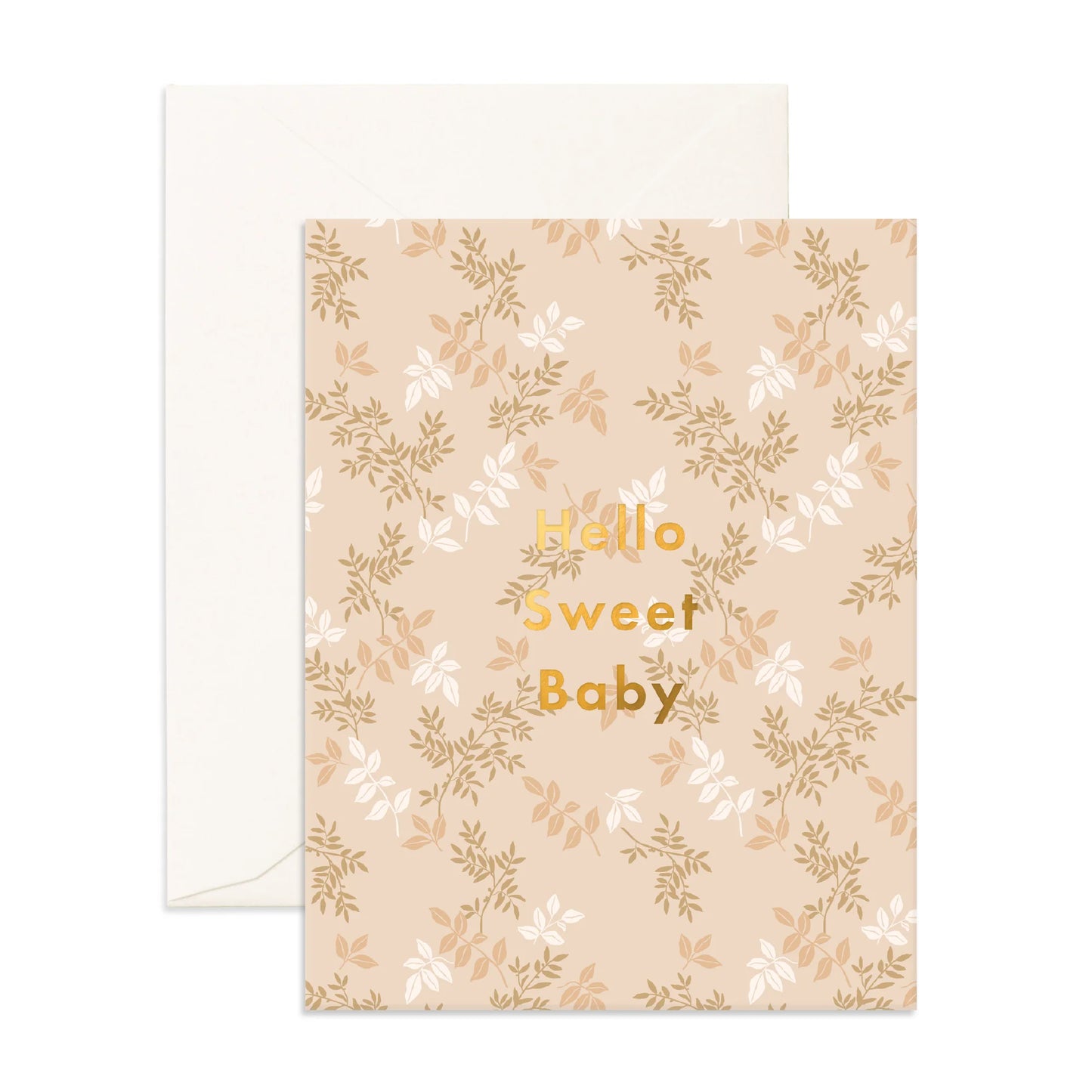 Hello Sweet Baby Cedarwood| Greeting Card