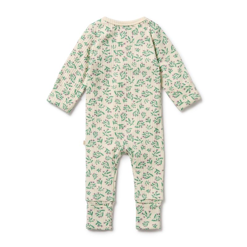 Periwinkle | Zipsuit with Feet