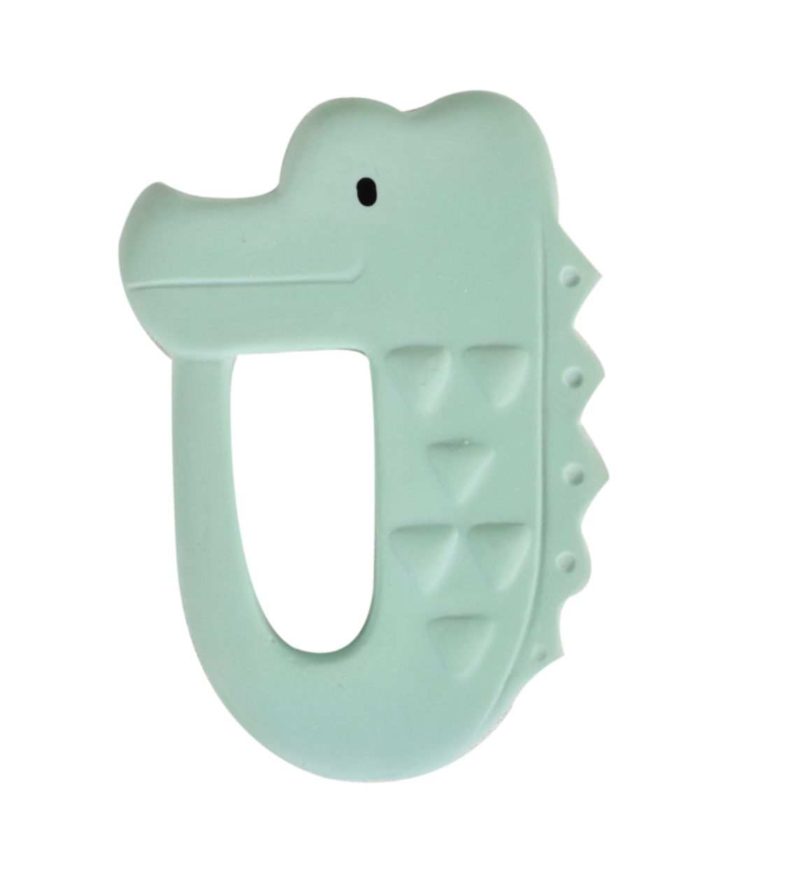 Rubber Flat Teether | CROCODILE