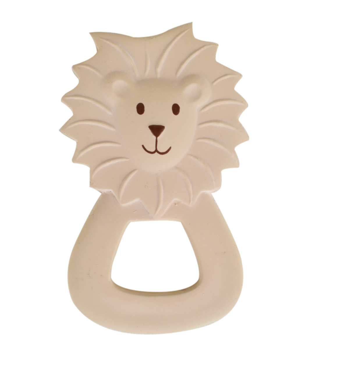 Rubber Lion Flat Teether