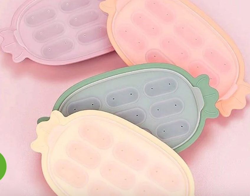 Silicone Nibble Tray | Pea Green