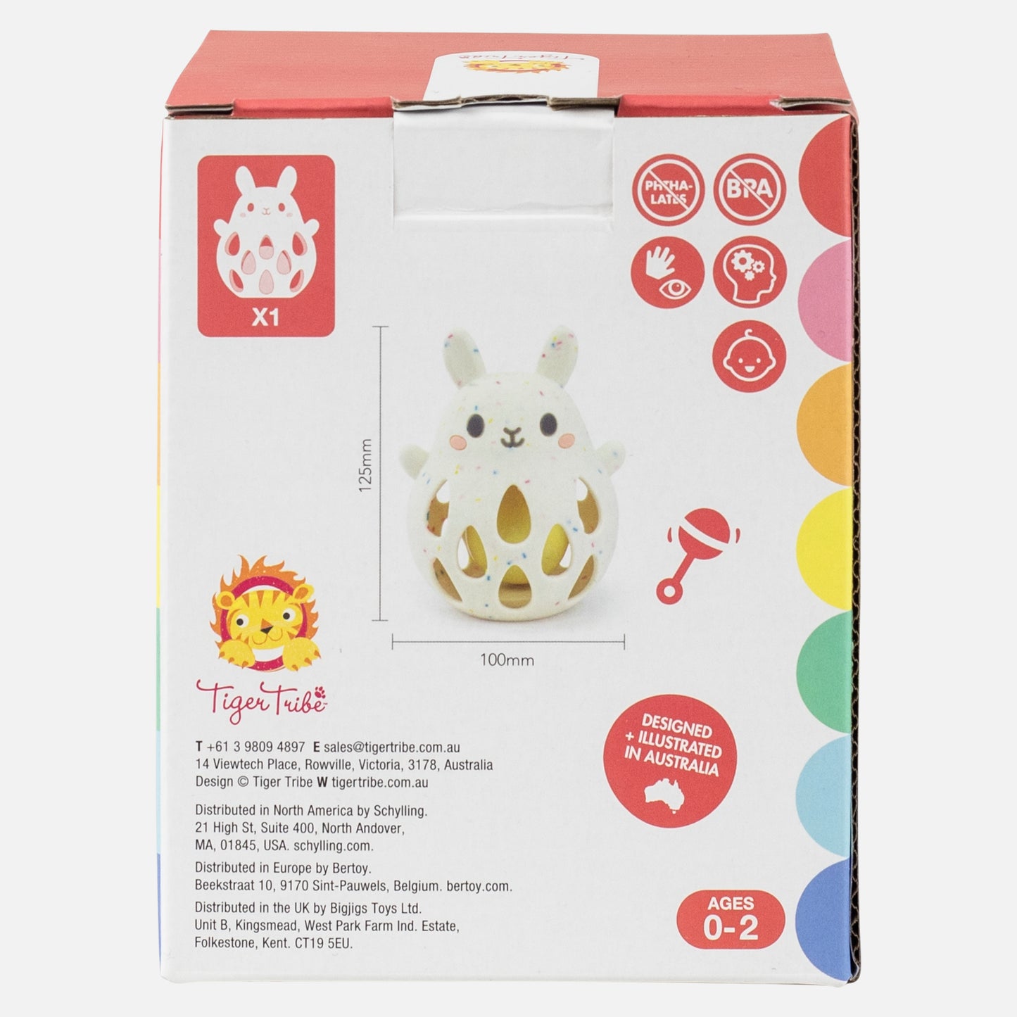 Silicone Rattle | BUNNY