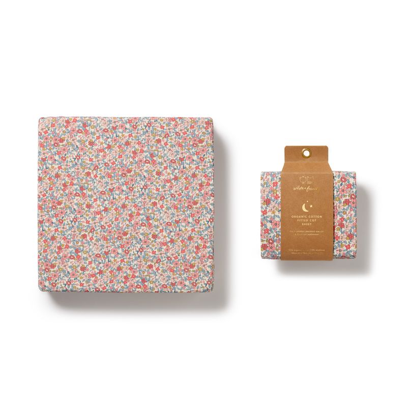 Summer Bloom | Cot Sheet