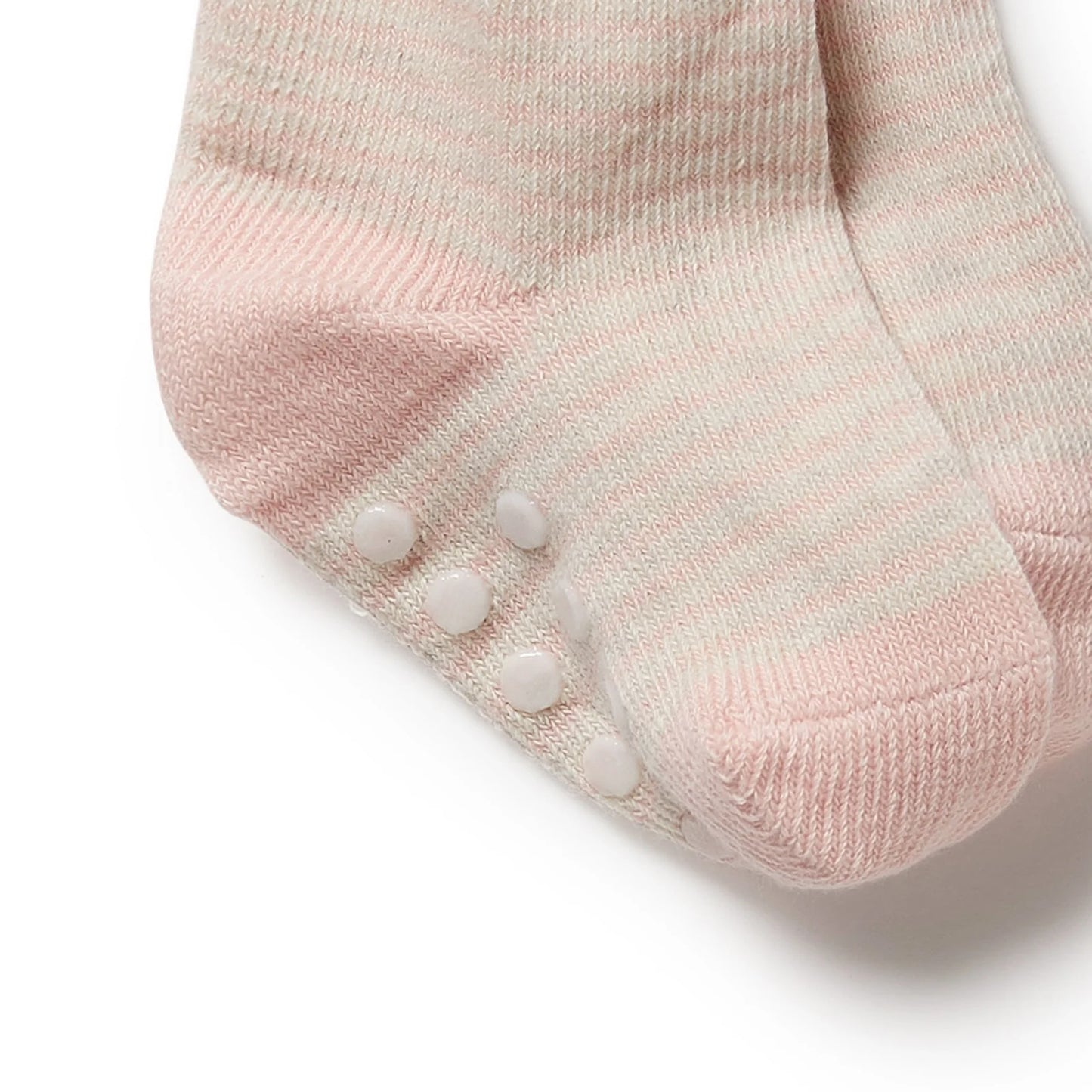 3 Pack Baby Socks | Cantaloupe Cotton Nylon Knit