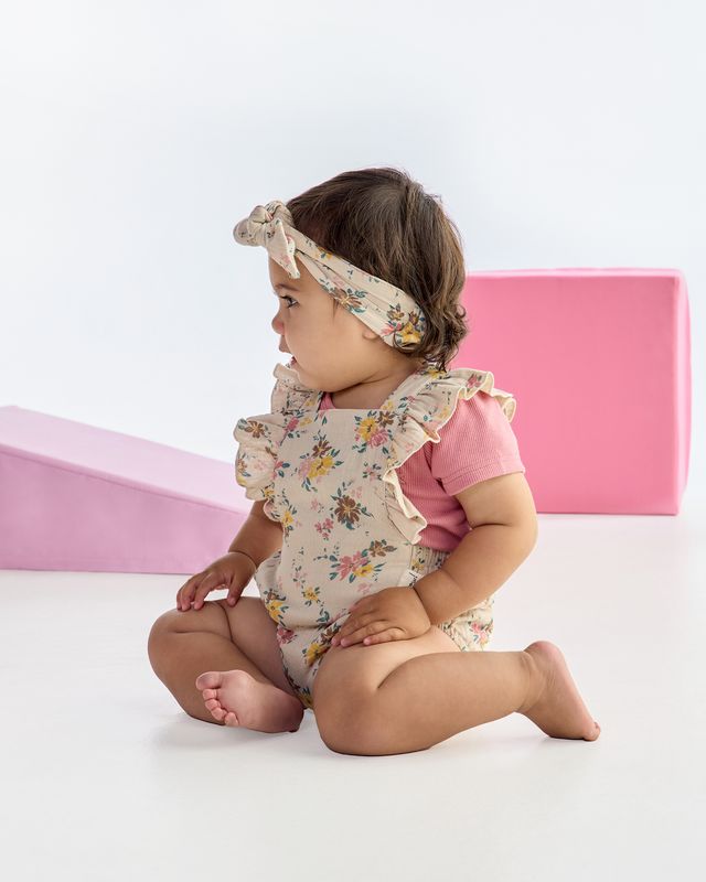 Yasmine Floral | Frill Romper