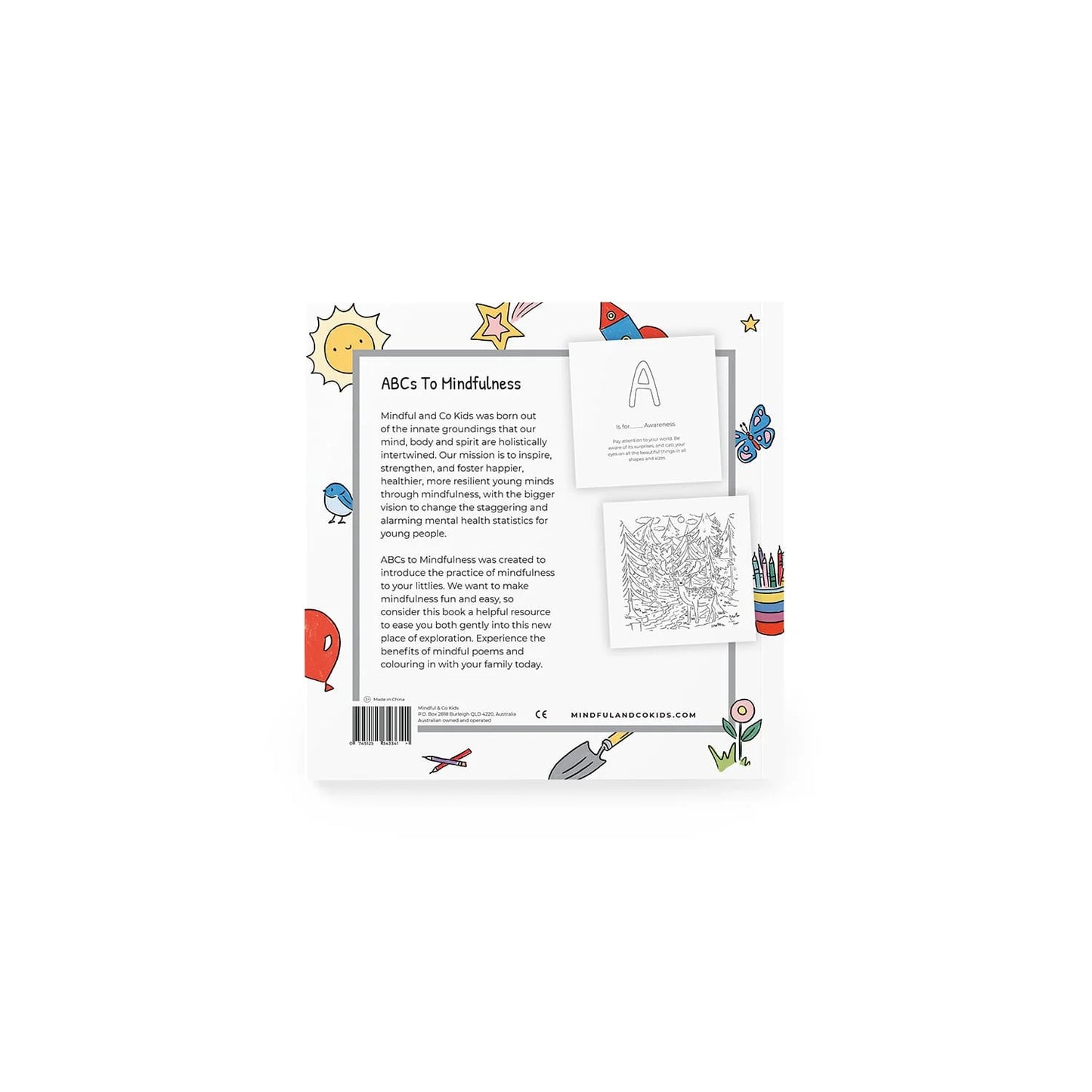 ABCS OF MINDFULNESS - Colouring Book