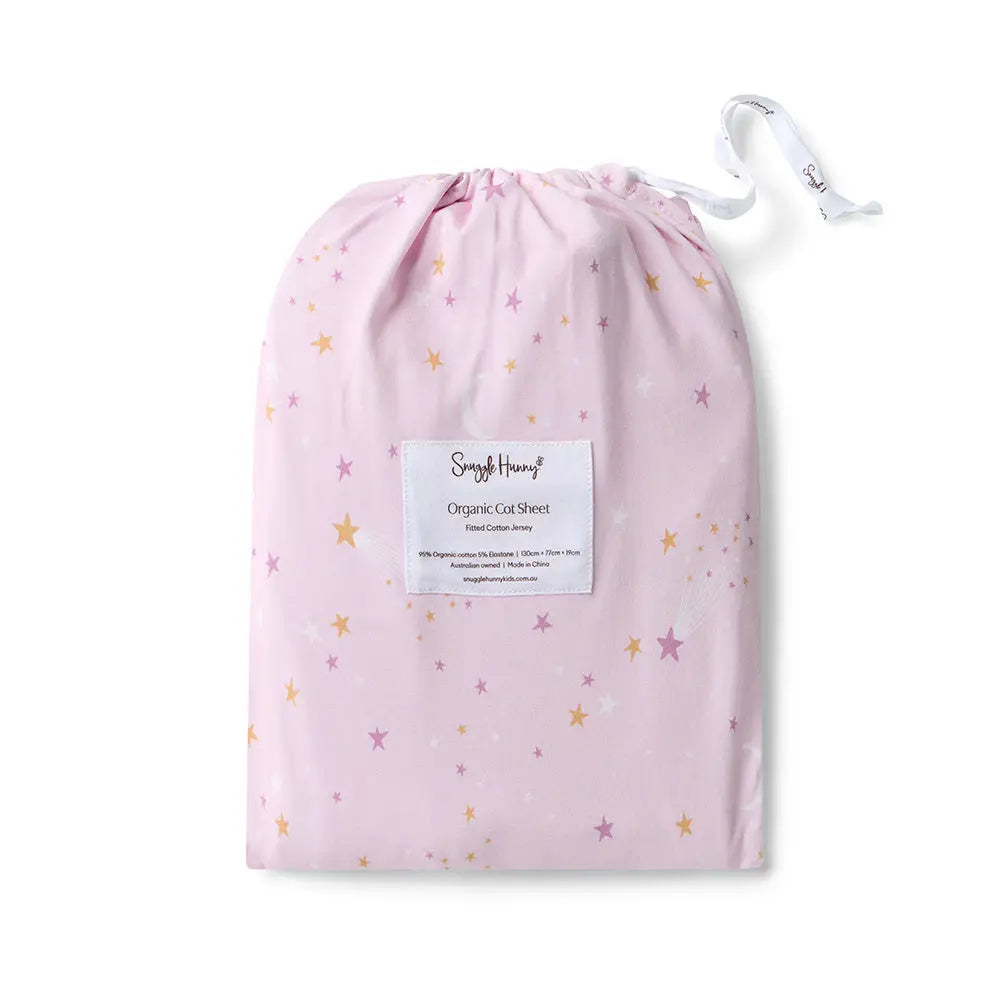 Twinkle | Organic Fitted Cot Sheet