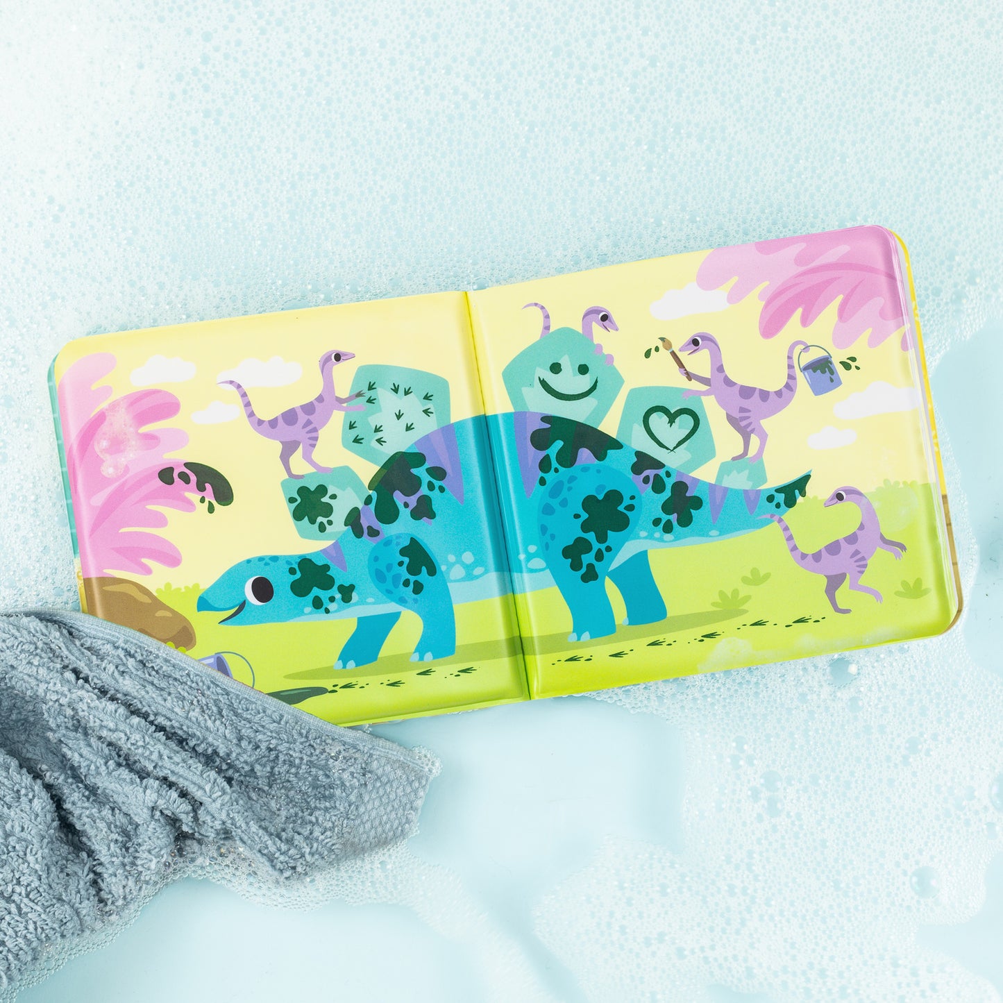 Bath Book | MESSY DINOSAURS