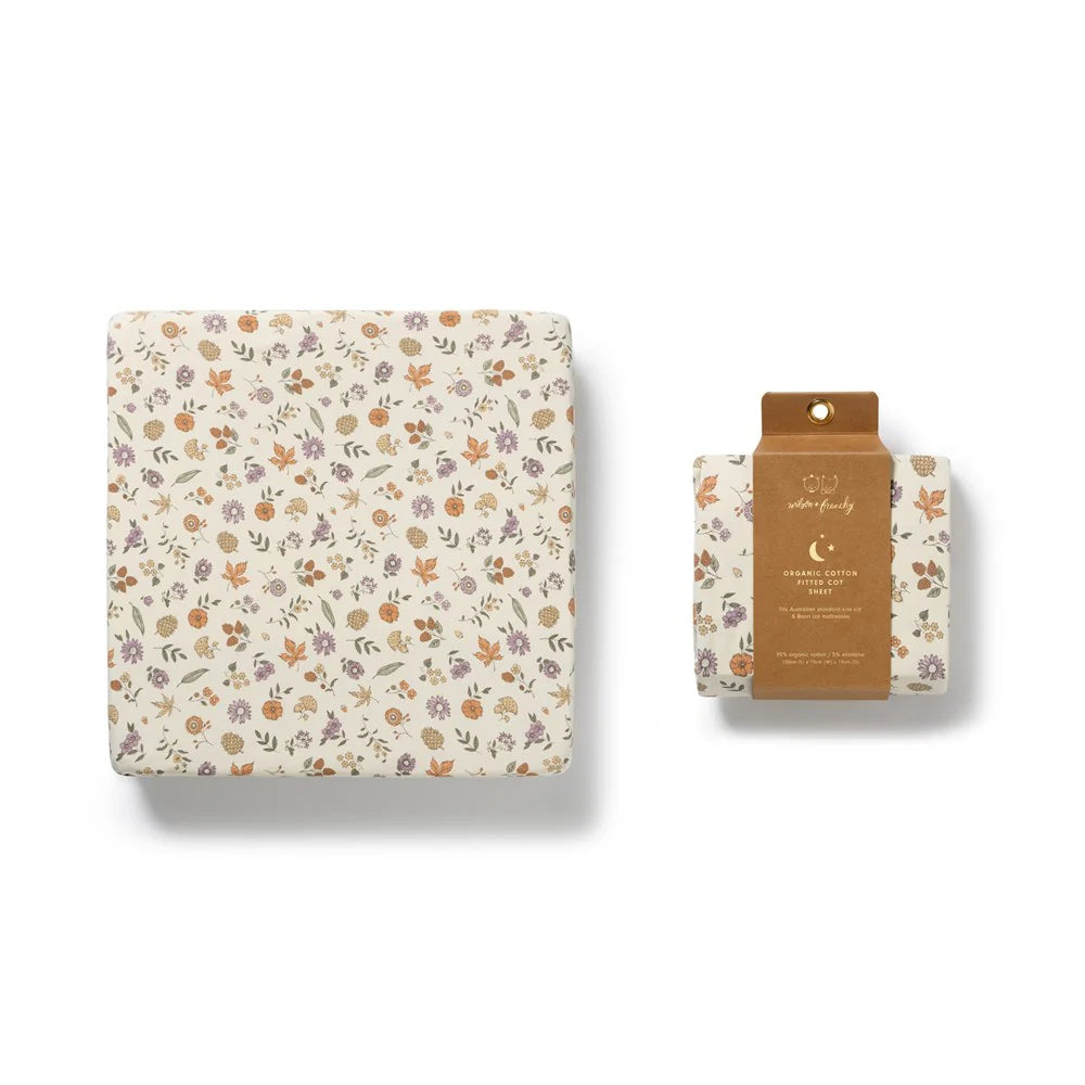MAPLE GLOW | ORGANIC COT SHEET
