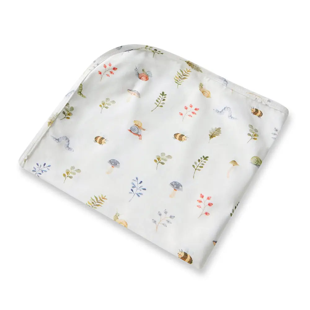Garden Friends | Jersey Wrap & Beanie Set