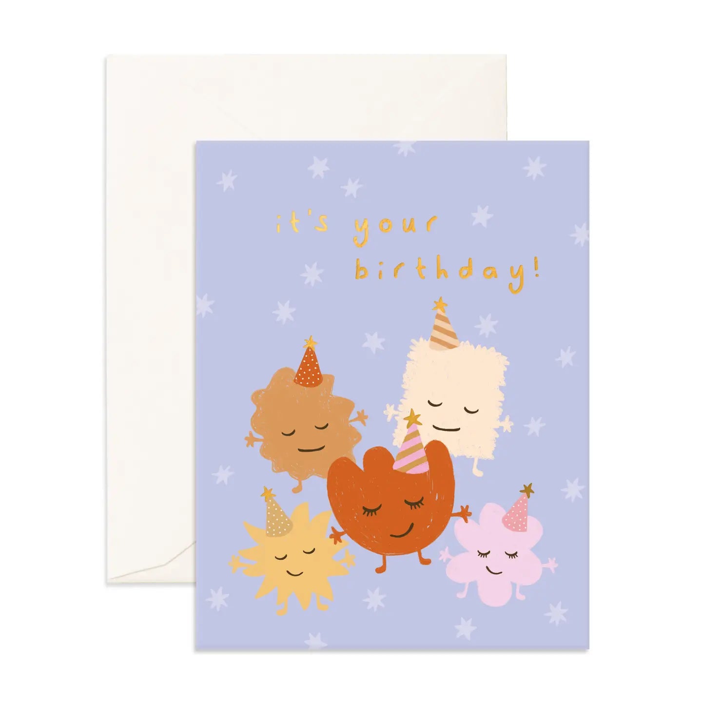 Five Little Monsters| Greeting Card