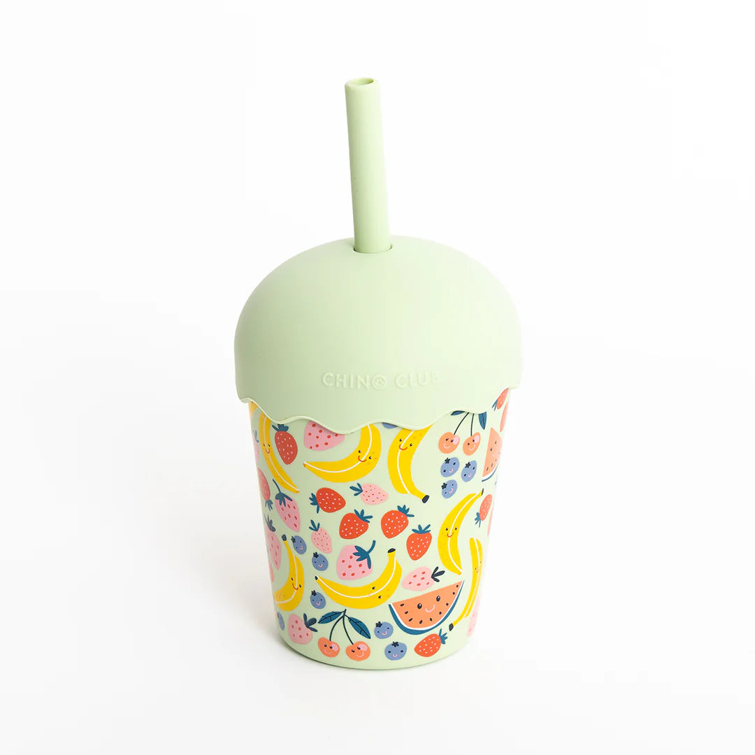 Happy Fruits | Mini Smoothie Cup & Straw 200ml