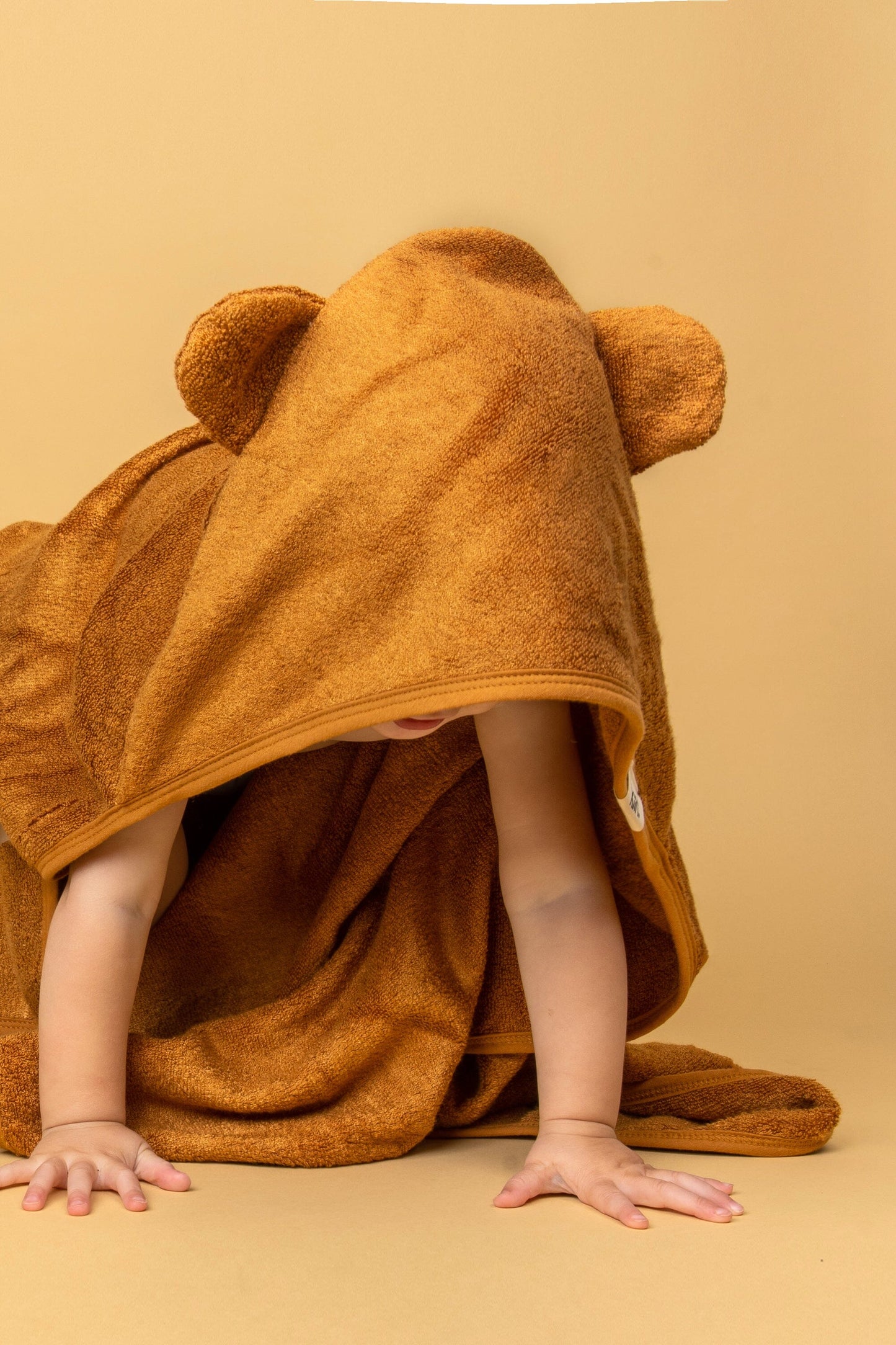 Hooded Towel |Caramel