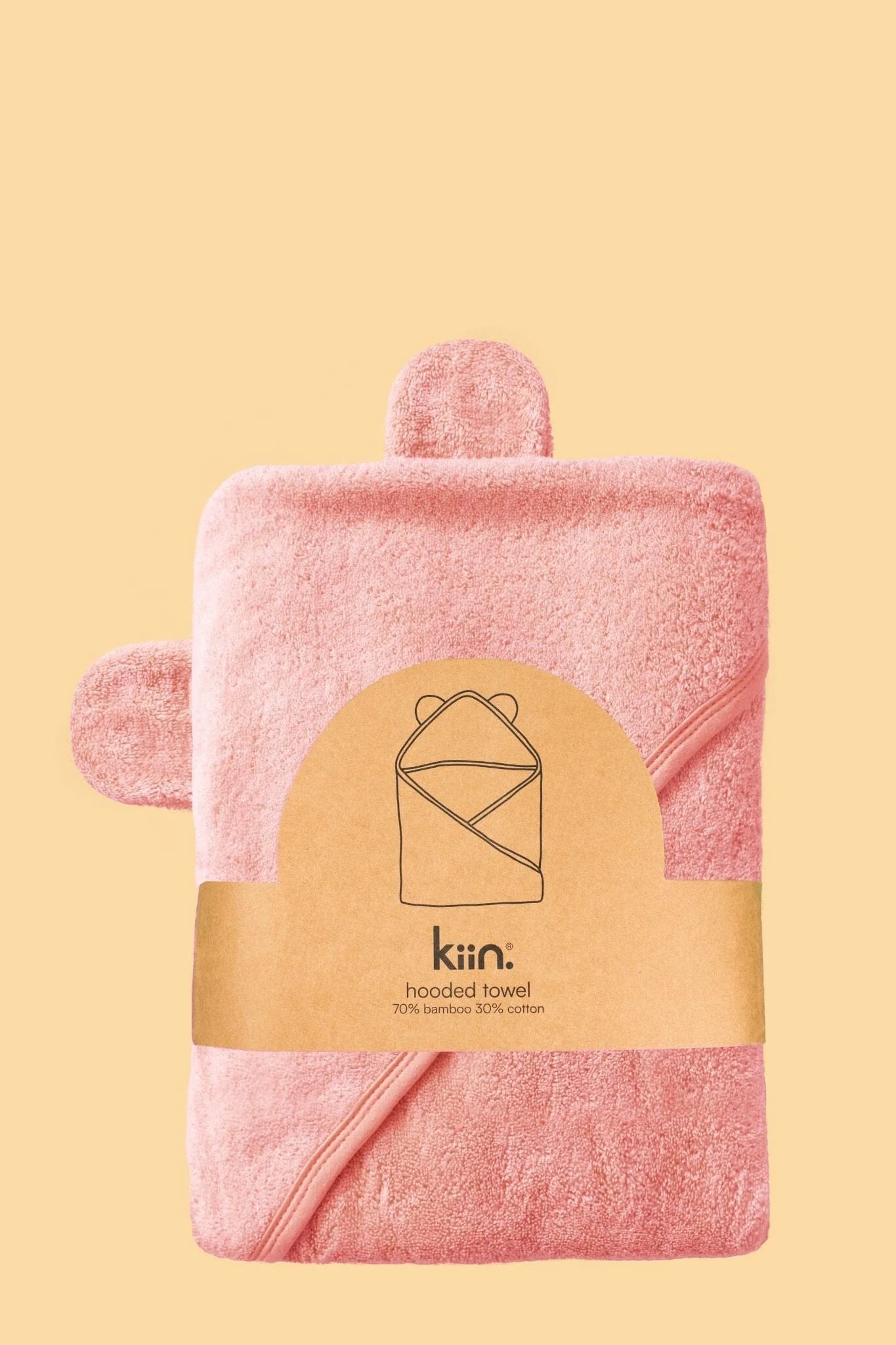 Hooded Towel |Peony