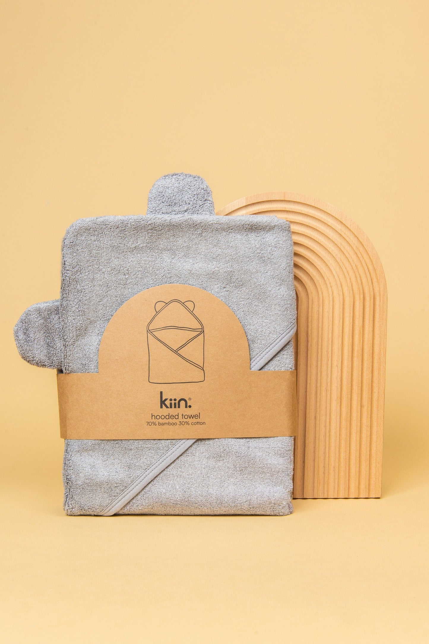 Hooded Towel |Dusty Blue