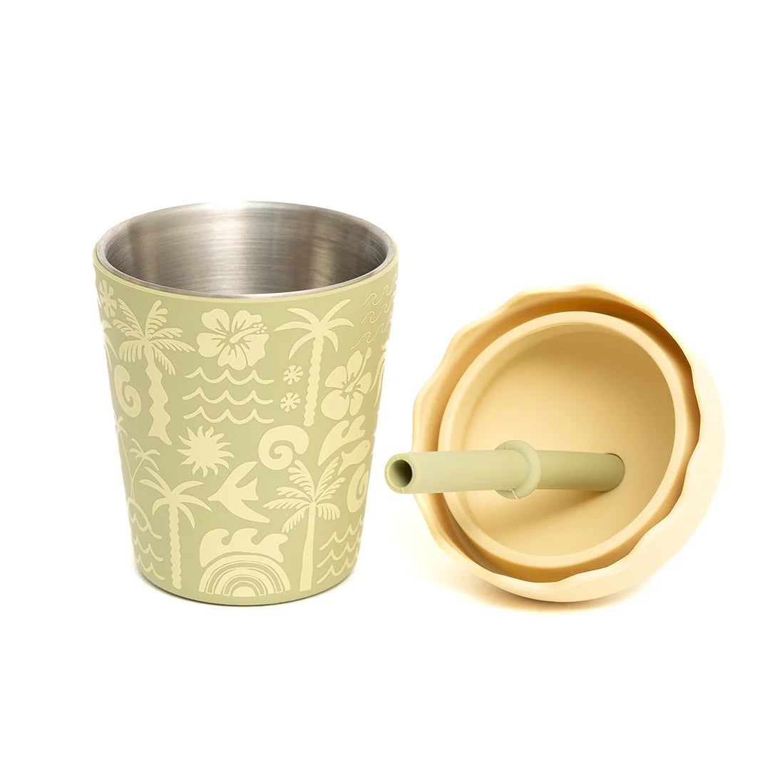 Moana | Mini Smoothie Cup & Straw 200ml
