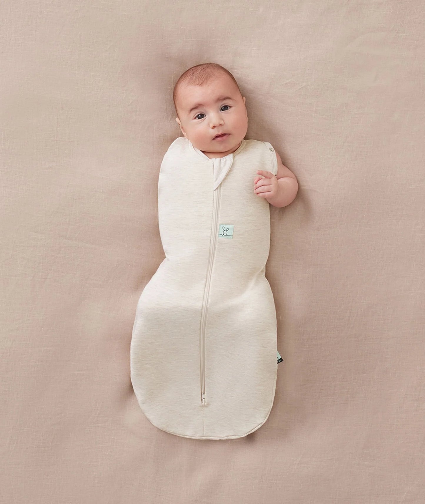 Cocoon Swaddle Bag | TOG: 1.0 - OATMEAL MARLE