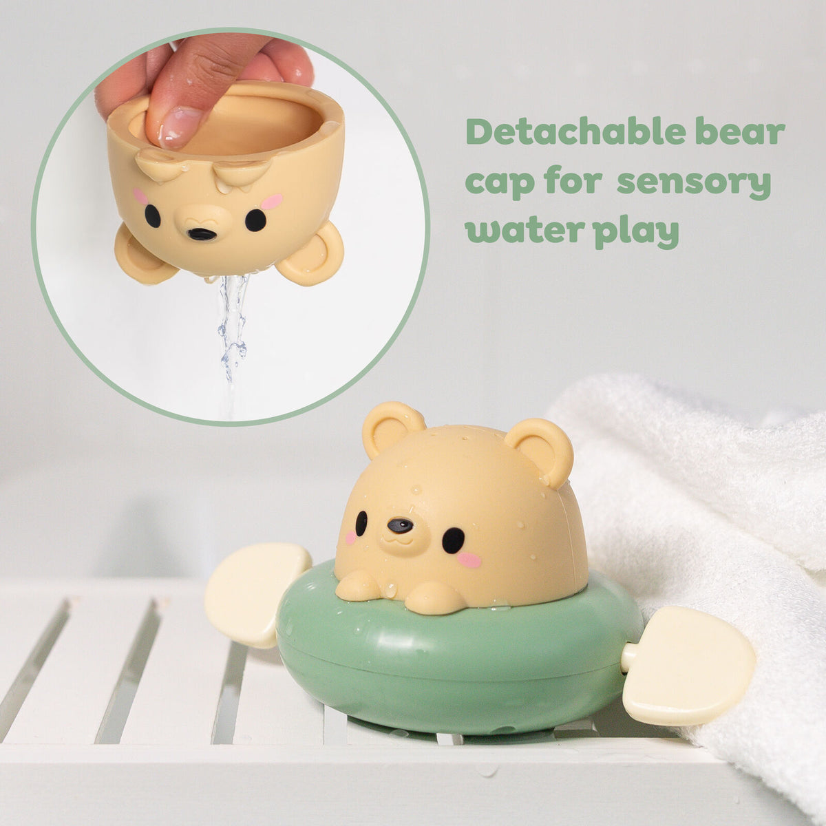 Bath Paddle Boat | Bear
