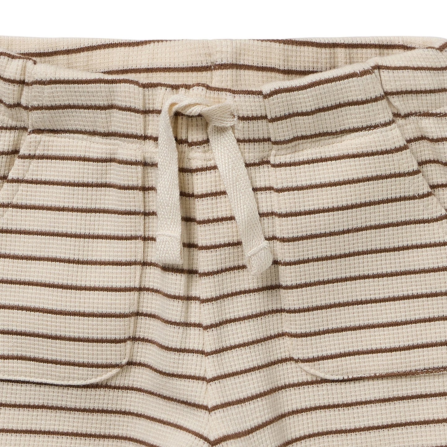 NUTMEG STRIPE | ORGANIC WAFFLE SET