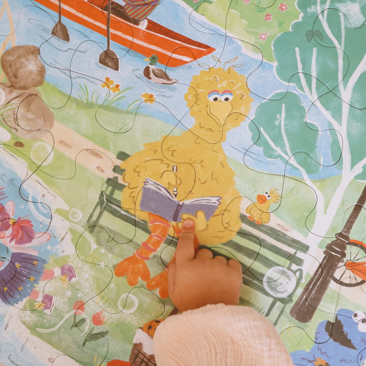 Mindful Moments with Sesame Street | Floor Puzzle