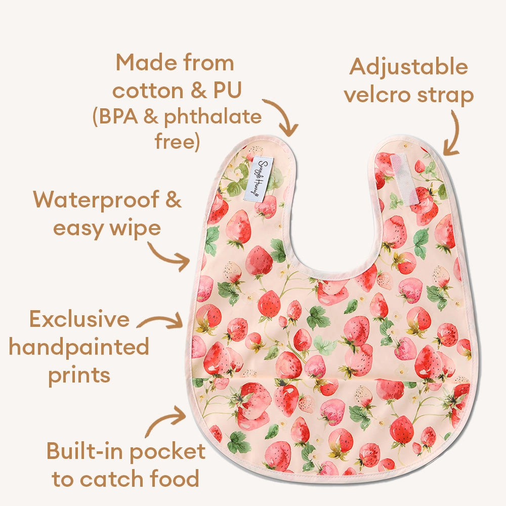 Strawberry | Snuggle Bib