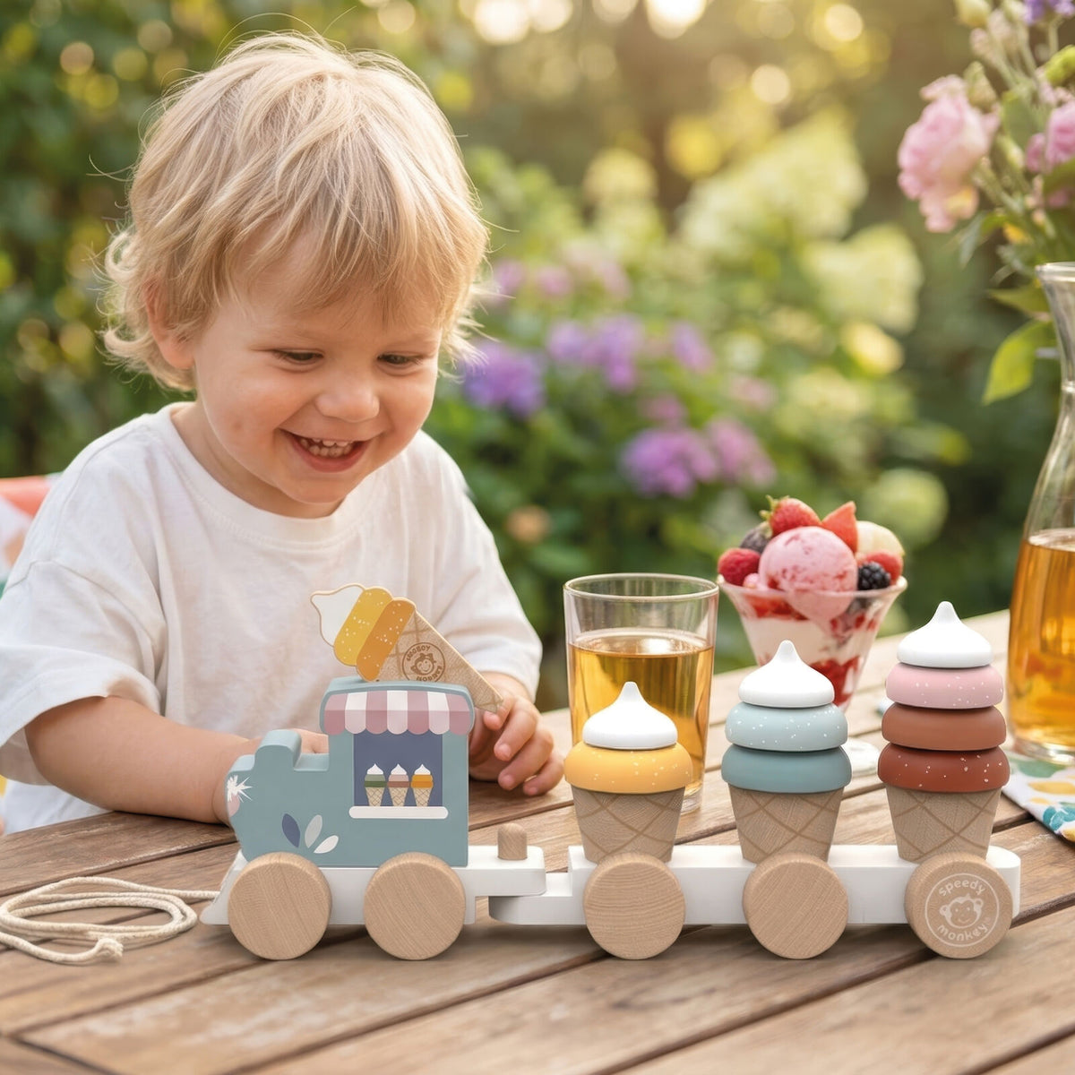 Ice Cream - Stacking Train