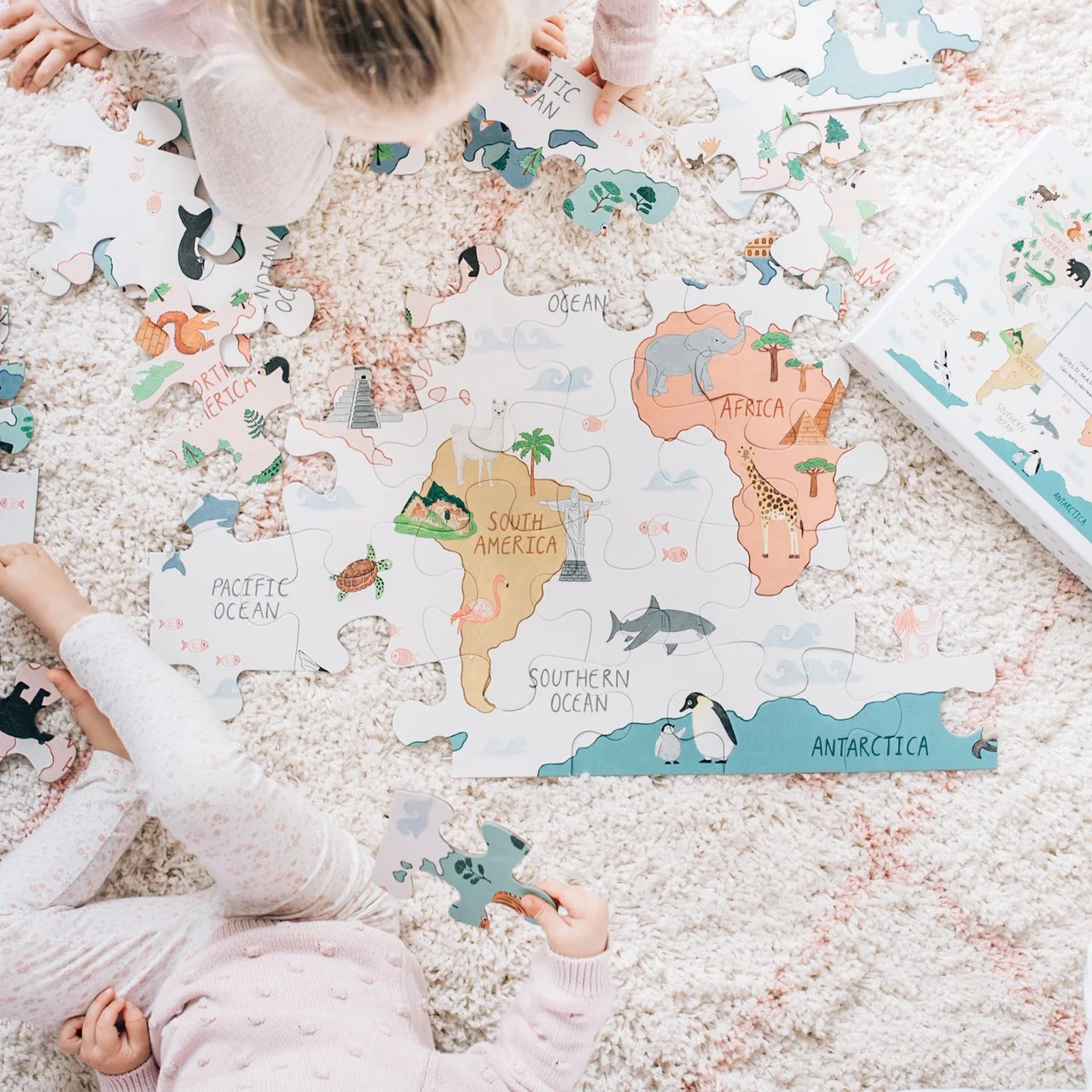 World Map | Floor Puzzle