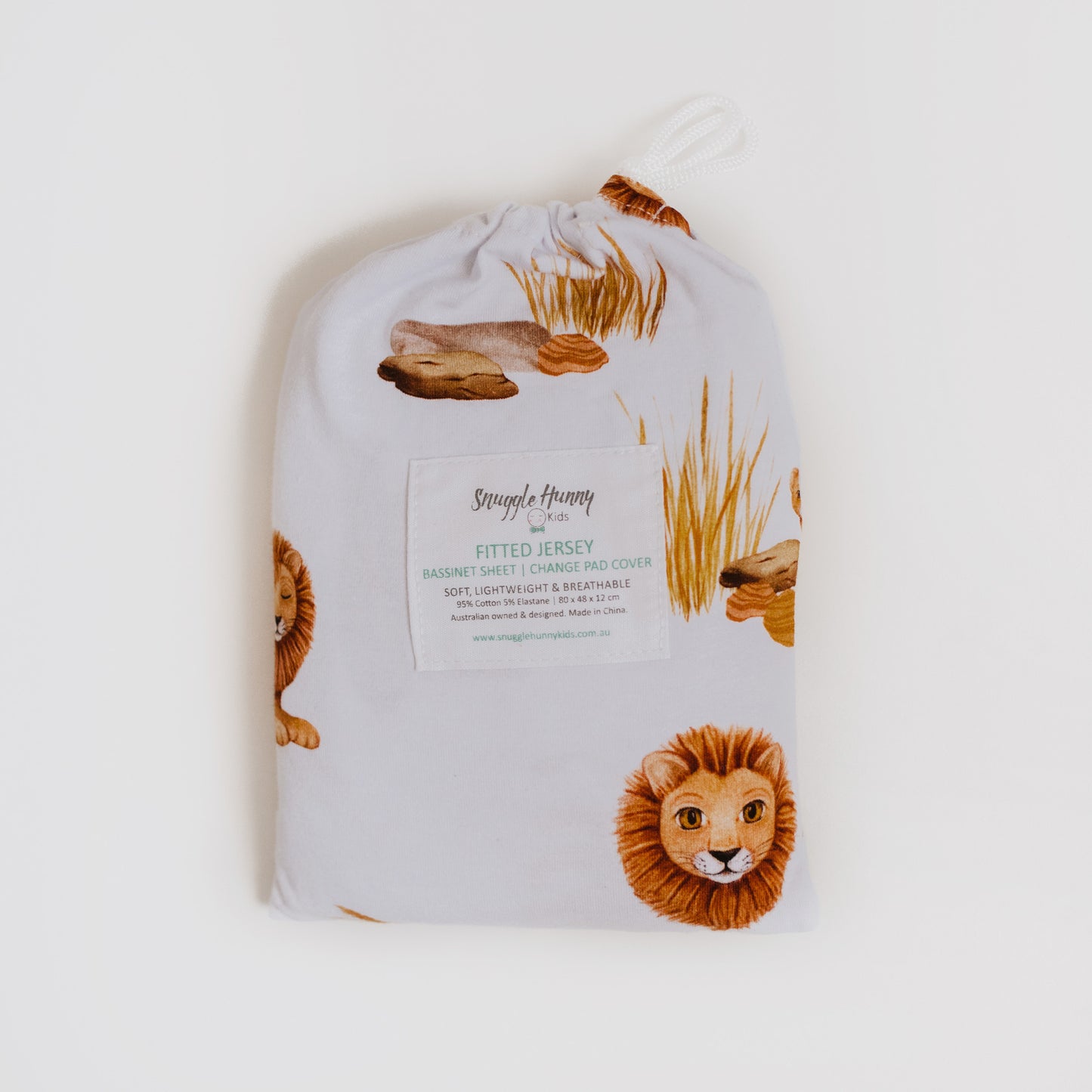 Lion Bassinet Sheet/Change Pad Cover