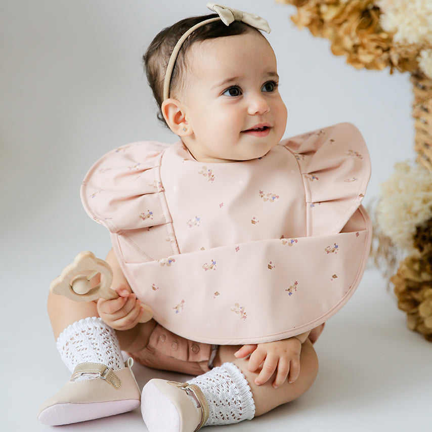 Posy Frill | Snuggle Bib