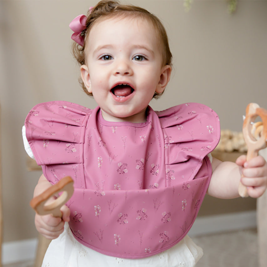 Floret Frill Snuggle Bib Waterproof
