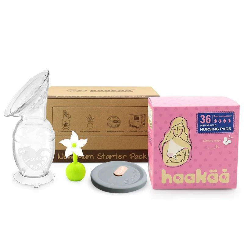 New Mum Starter Pack White Stopper (Generation 2 150ml Pump)