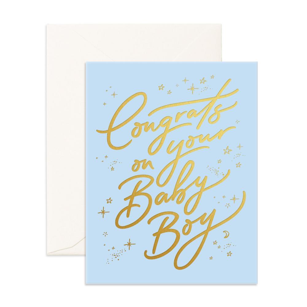 Congrats Baby Boy| Greeting Card