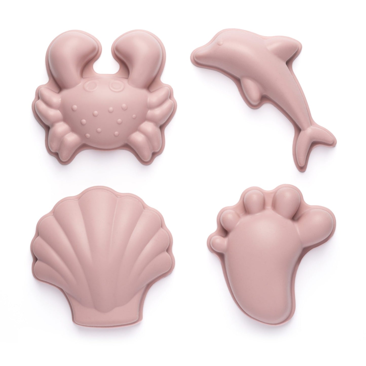 Scrunch Footprint Moulds Dusty Rose