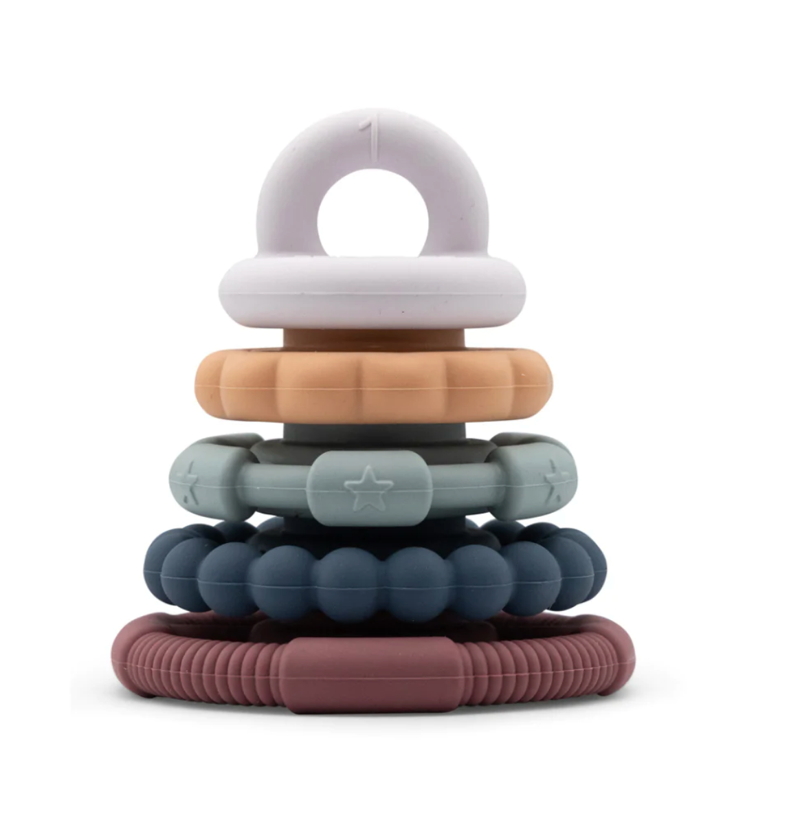 Rainbow Stacker & Teether Toy Earth